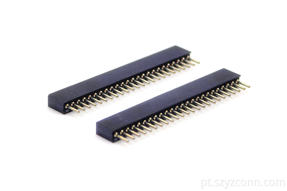 1.27mm Pitch Machined Female header
